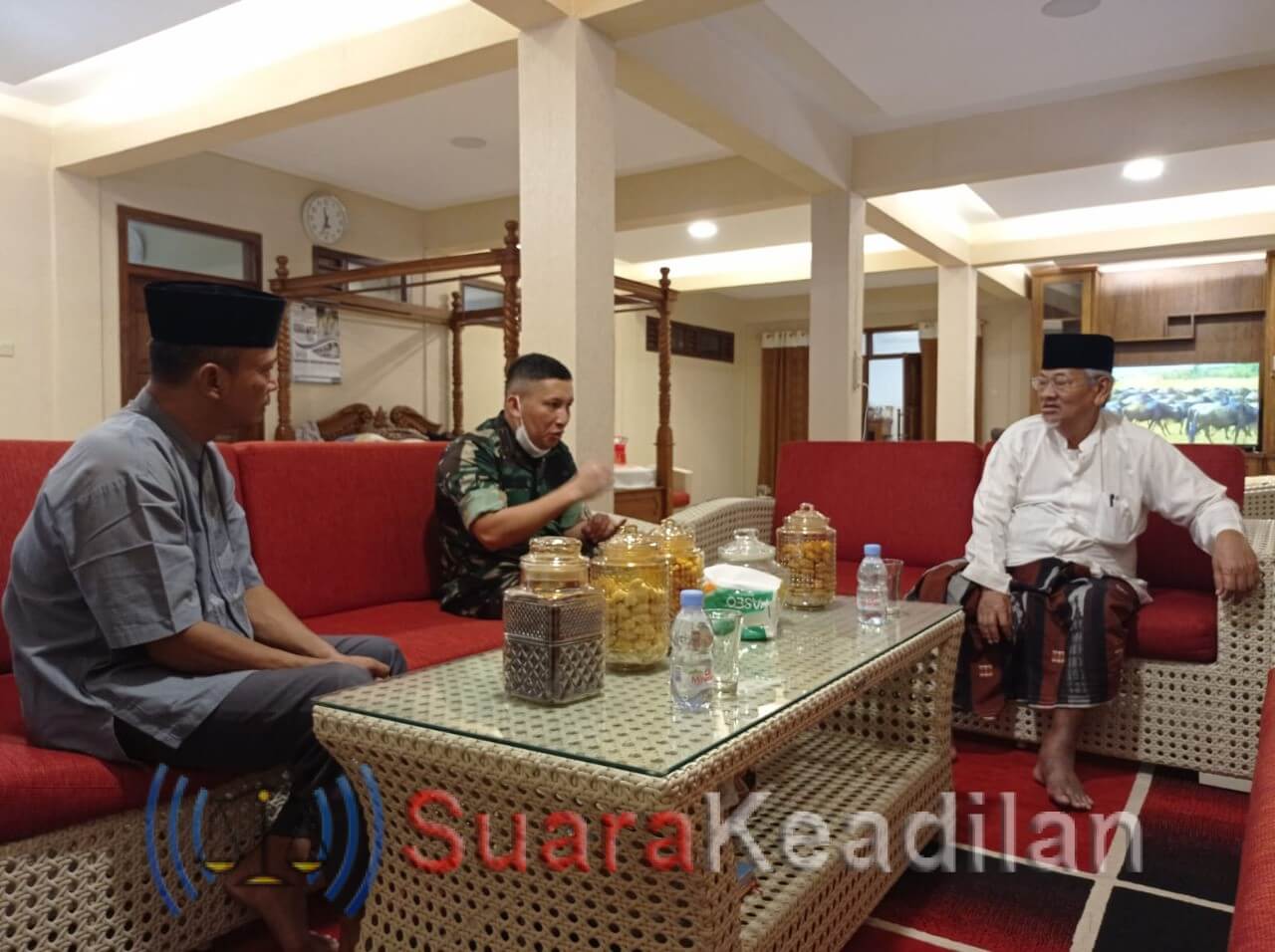 Dandim 0715 Kendal Safari Lebaran Ke Sejumlah Kiai Sepuh