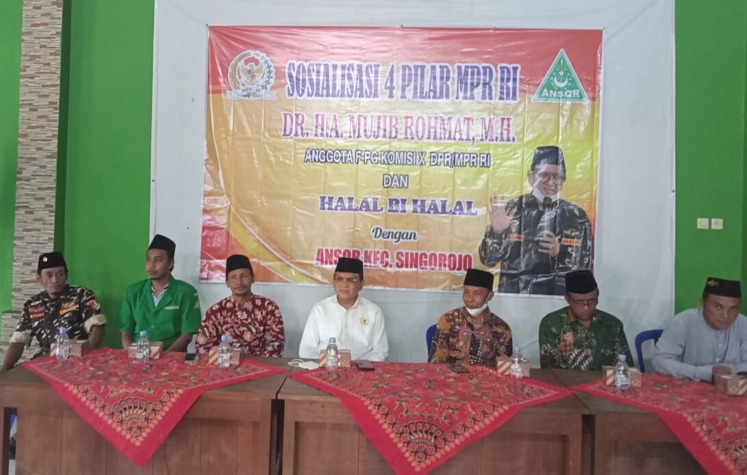 Rawat Nilai Luhur Bangsa, Mujib Sosialisasi Empat Pilar Kebangsaan