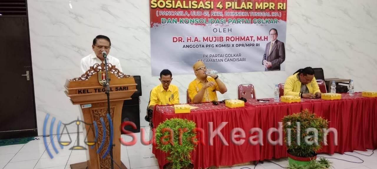 Pengurus Golkar Kecamatan Candisari Diminta Tanamkan Nilai-nilai Empat Pilar