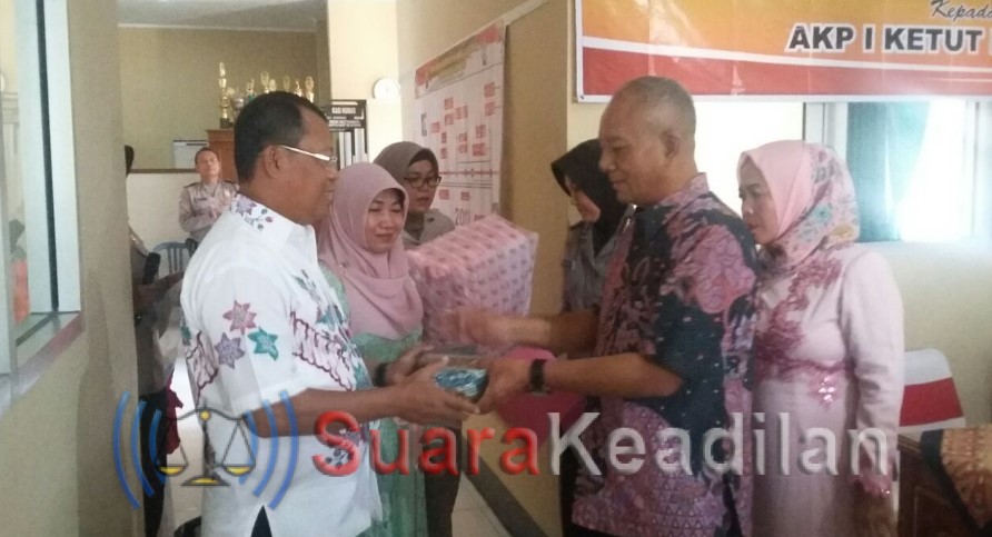 Pisah Sambut Kapolsek Pemalang Kota Diwarnai Keakraban dan Keharuan