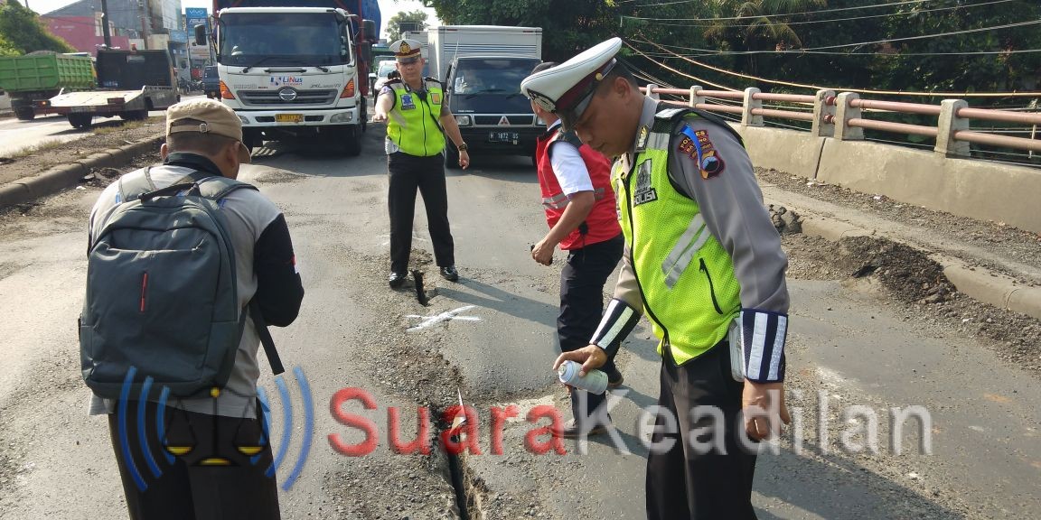 Perbaikan Jembatan Sambong Jalur Pantura Senin Siang Ini Dimulai
