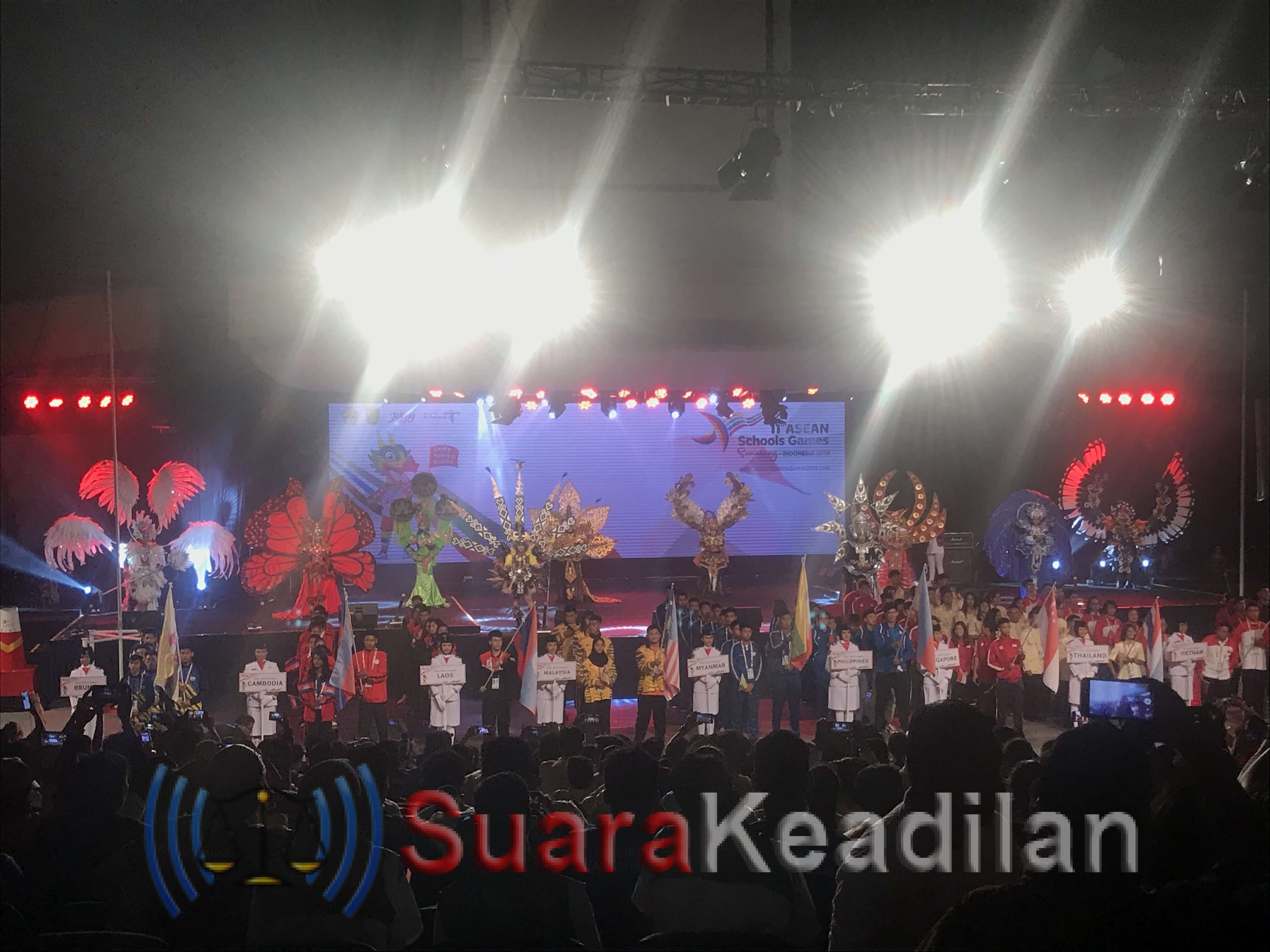 Menpora Buka Asean Schools Games Ke-11