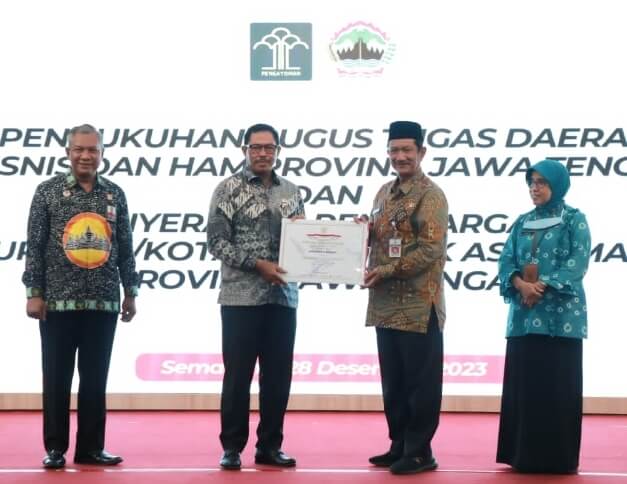 Penghargaan Kabupaten Peduli HAM, Jadi Kado Akhir Tahun 2023 Pemkab Kendal