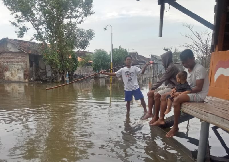 Puluhan Rumah Di Dusun Panggangayom Terendam Banjir