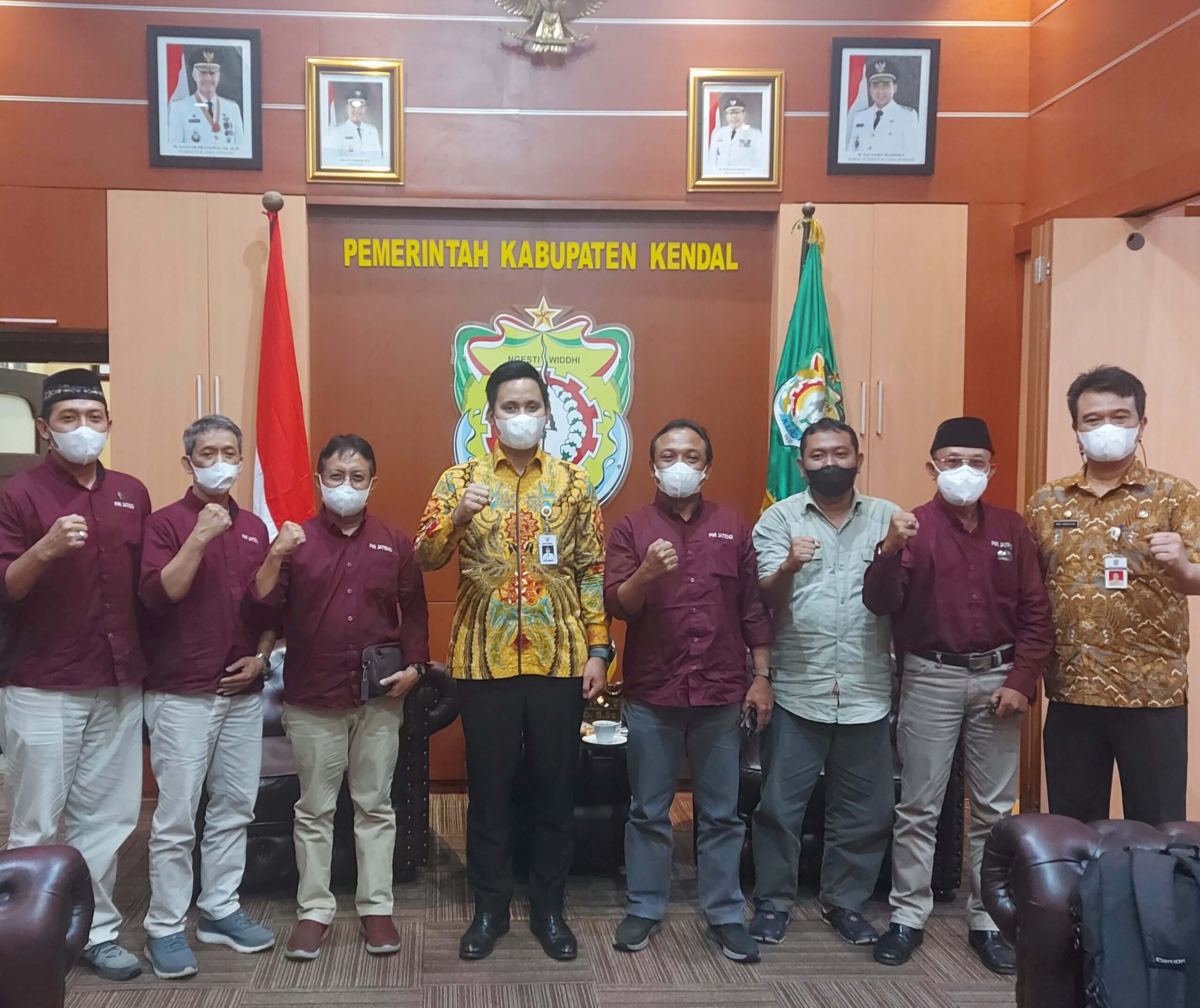 Bupati Inginkan HPN Tingkat Jateng 2022 Di Kendal, Ukir Sejarah Terbaik