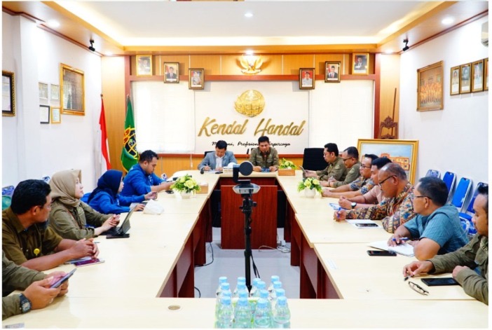 Kantah Kendal Menjalin Sinergitas Dengan Bank Tanah Dalam Rangka Kegiatan Pengadaan Tanah