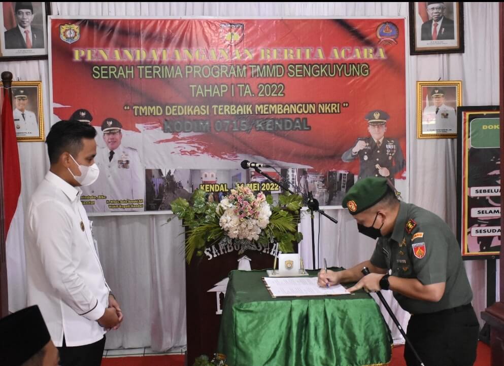 Bupati: TMMD Wujud Nyata Kehadiran TNI Di Tengah Masyarakat