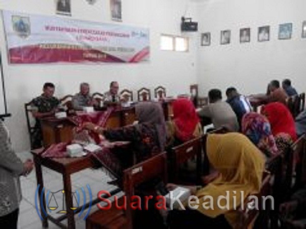 Bhabinkamtibmas Taman Menghadiri Musrenbang Tahun 2018
