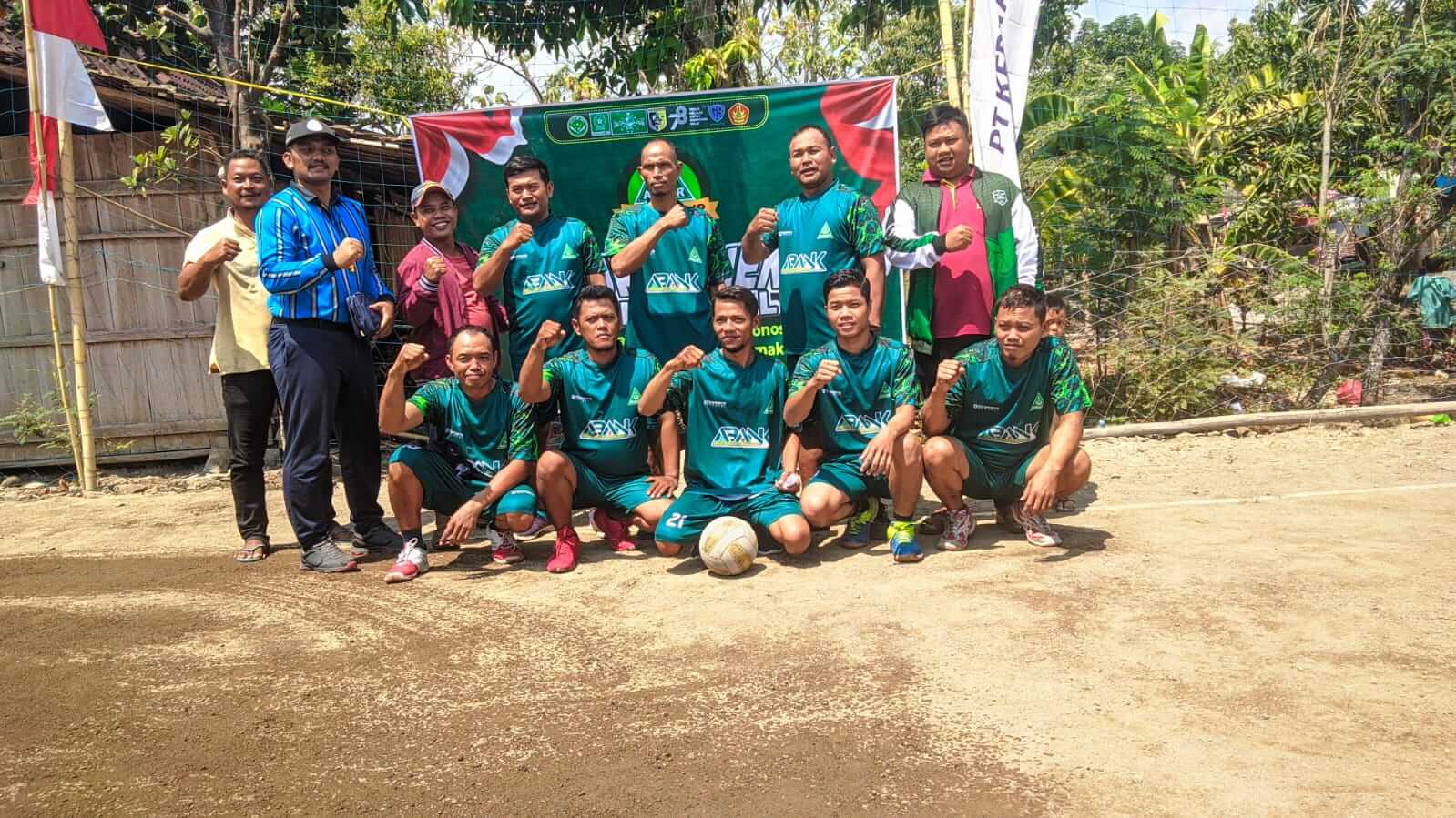 Gerakan Pemuda Ansor Ranting Wonosekar Menggelar Turnamen Bola Volly untuk Memperkuat Semangat Nasionalisme