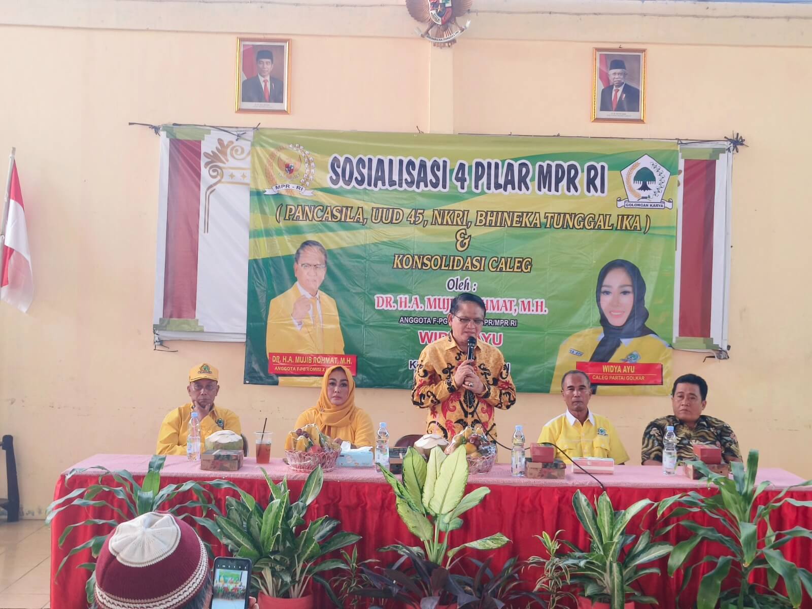 Giliran Pengurus Partai Golkar Kota Semarang Diberikan Sosialisasi Empat Pilar