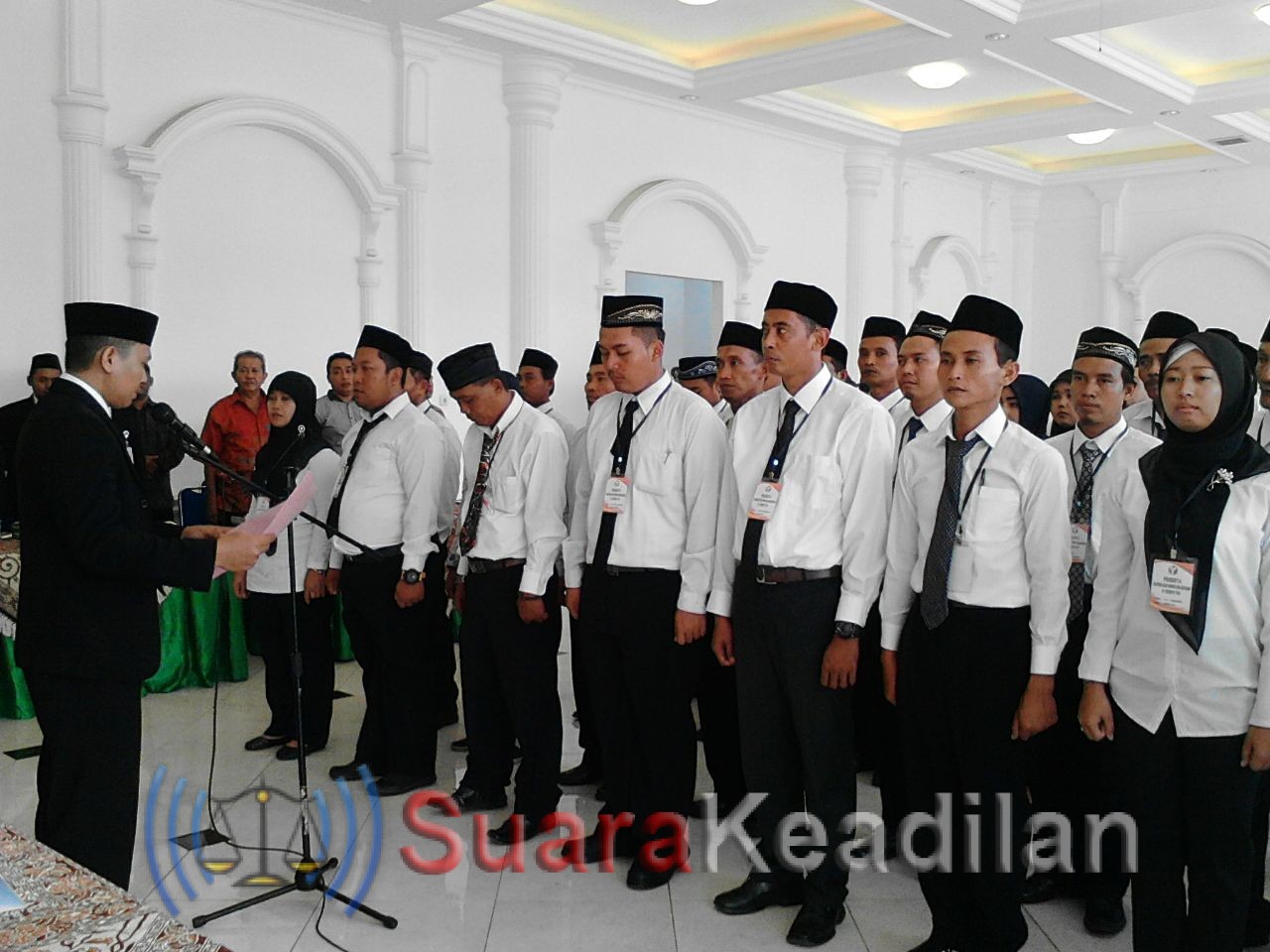 Jelang Pilgub 51 Pengawas Desa Dilantik