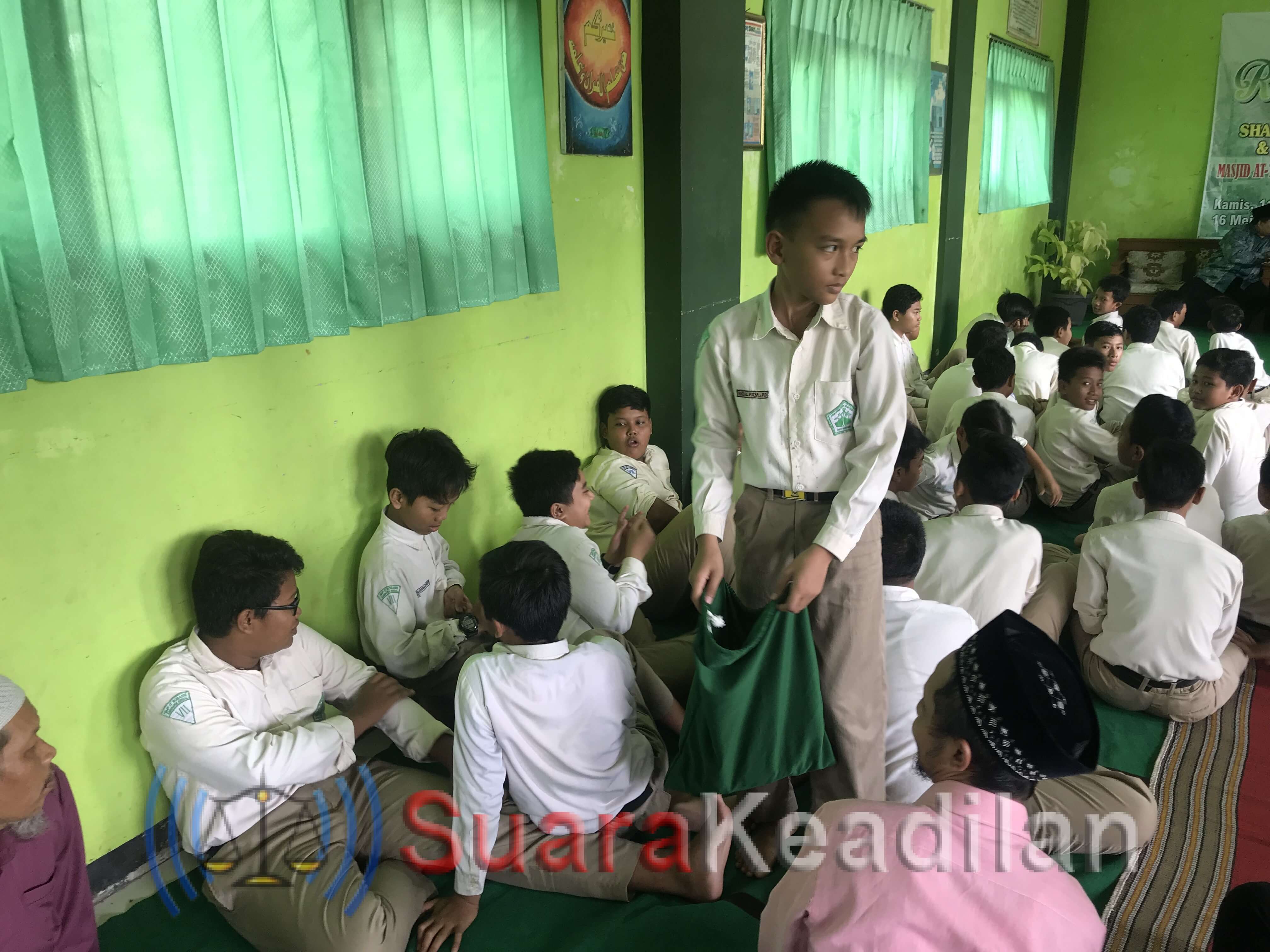 Siswa SMPIT Robbani Diajarkan Manfaatkan Waktu Romadhon Agar Tidak Mubadhir