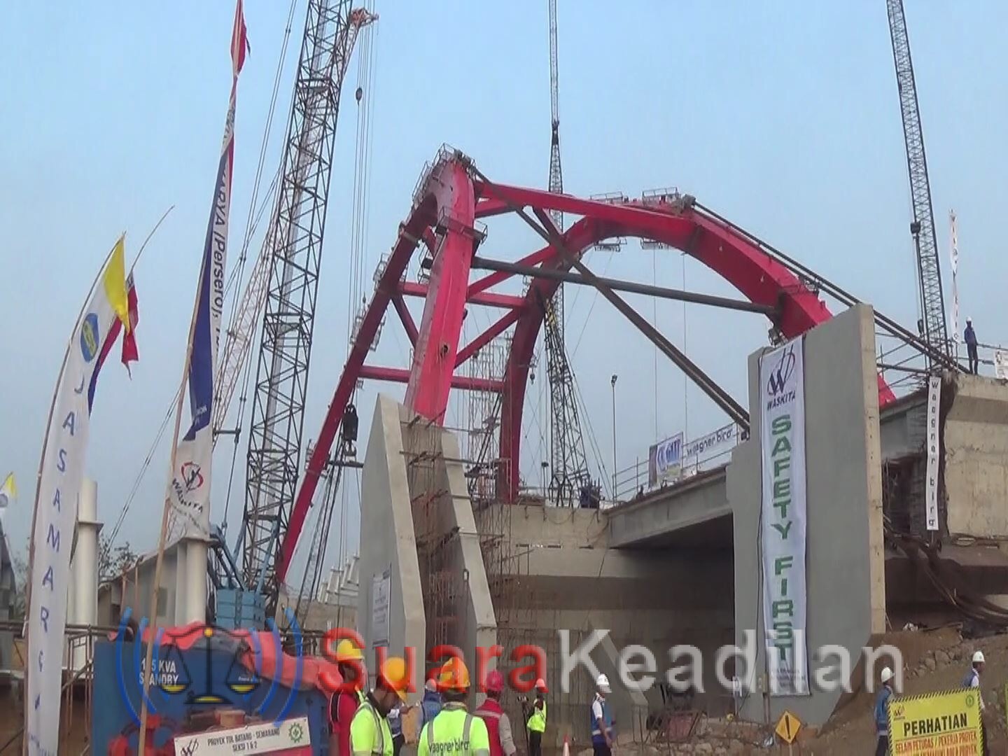 Jembatan Plengkung Kali Kuto, Land Mark Tol Batang Semarang
