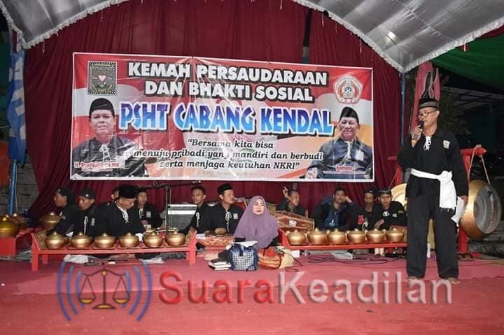 Tumbuhkan Persaudaraan-Kepekaan Sosial, PSHT Kendal Gelar Kember