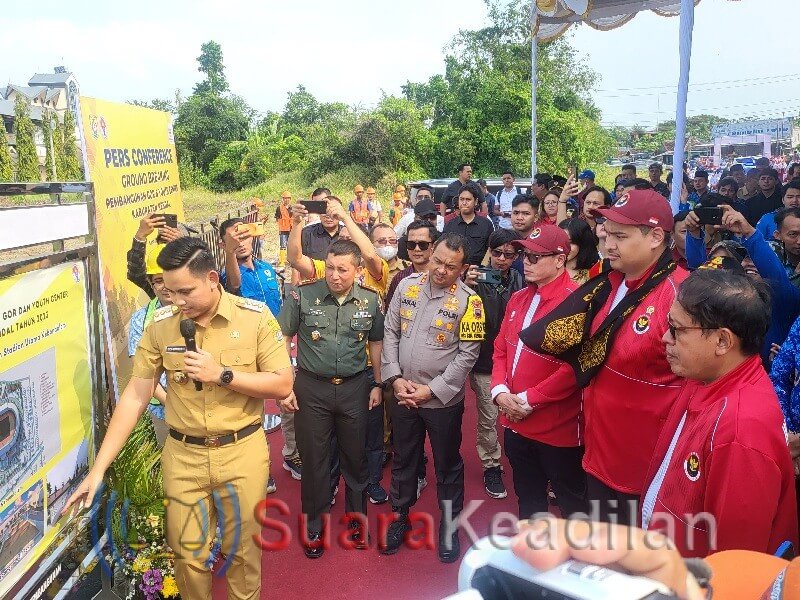 Dico Targetkan Pembangunan GOR Dan Youth Center Tahun Depan Bisa Digunakan