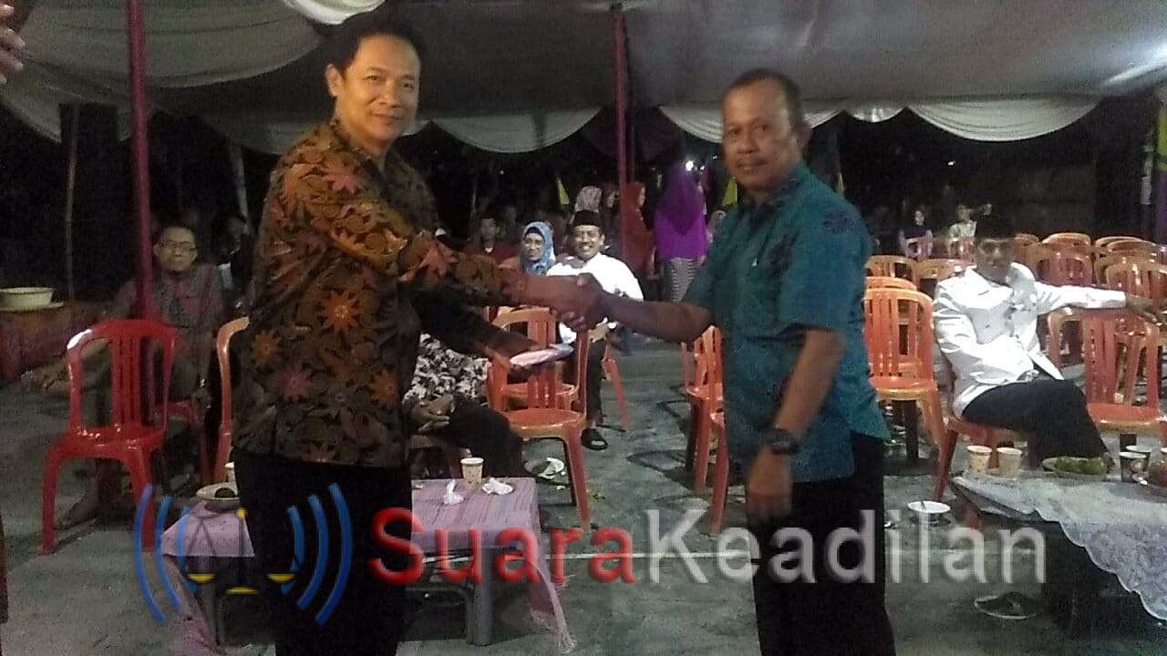 Tasyakuran HUT RI, Warga RW 07 Purwokerto Sumbang Korban Gempa Lombok