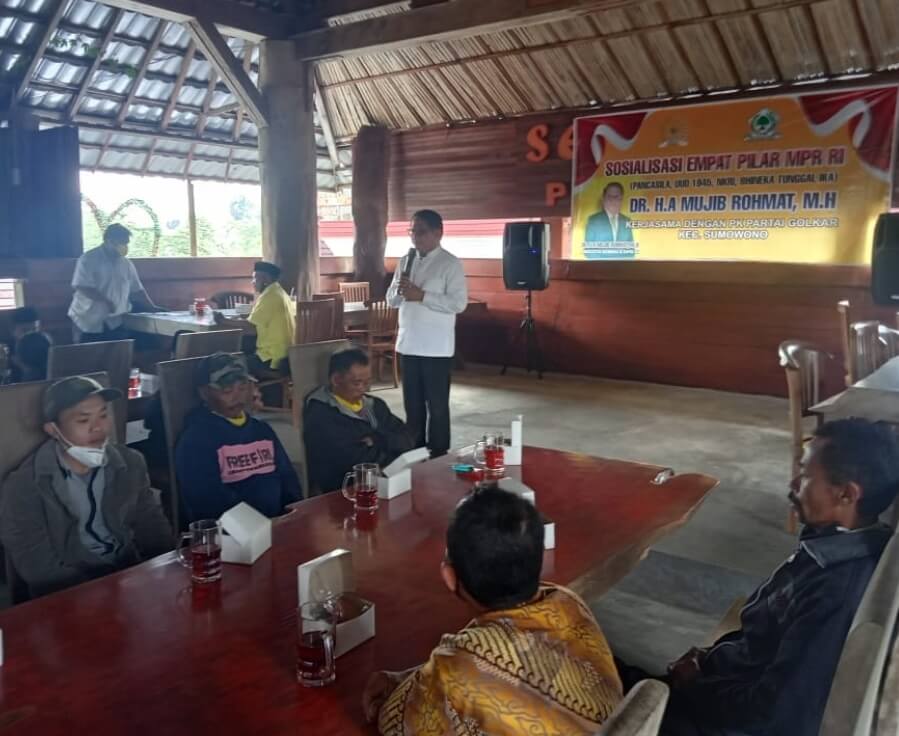 Kader Partai Golkar Sumowono, Diajak Amalkan Nilai Empat Pilar Kebangsaan