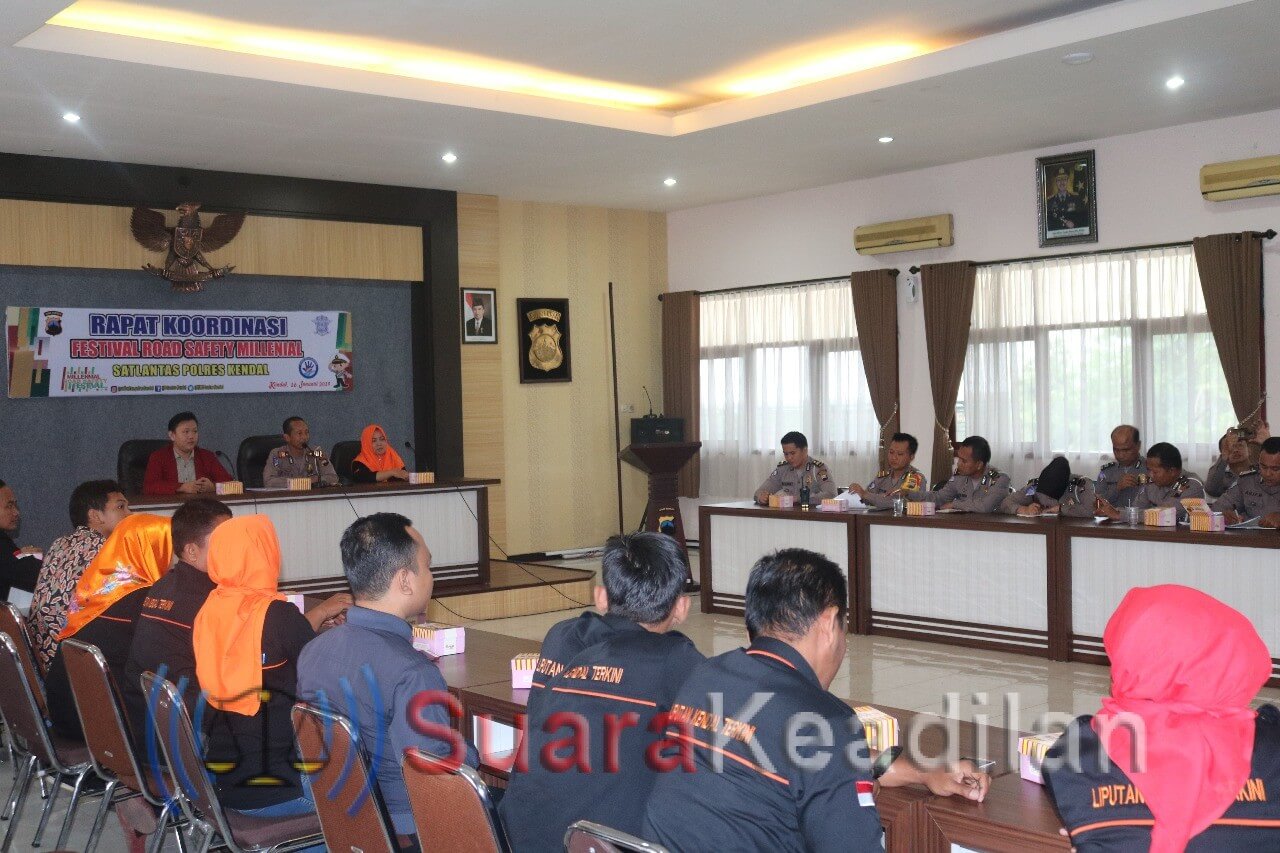 Satlantas Polres Kendal Siap Gelar Festival Road Safety Millenial