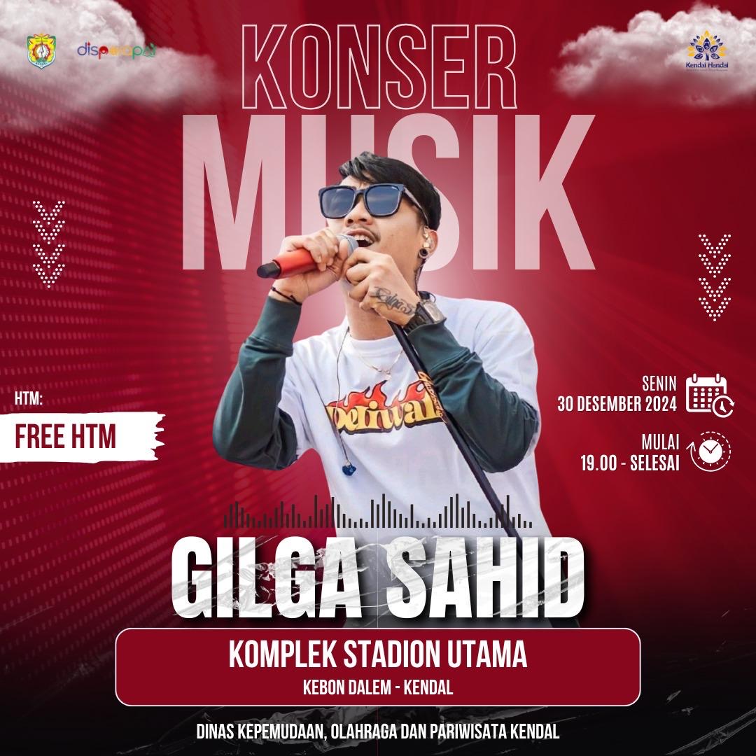 Gilga Syahid Siap Goyang Kendal Sambut Pergantian Tahun