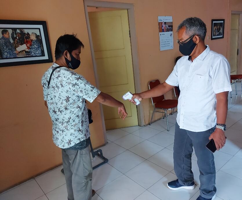 PWI Jateng, Tatapkan Protokol Kesehatan Bagi Setiap Tamu