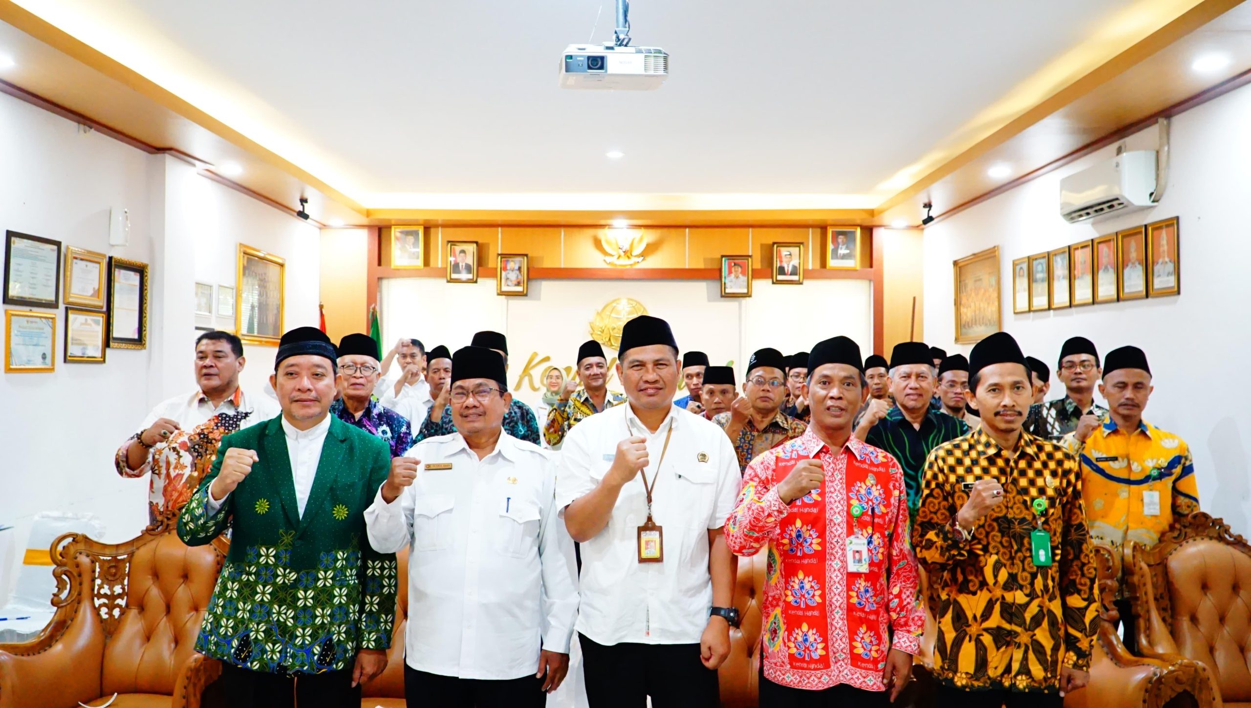 Penandatanganan Perjanjian Kerjasama Dalam Rangka Percepatan Persetipikatan Tanah Wakaf