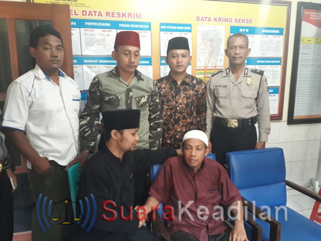Penyebar Berita Hoax Banser di Kendal Minta Maaf