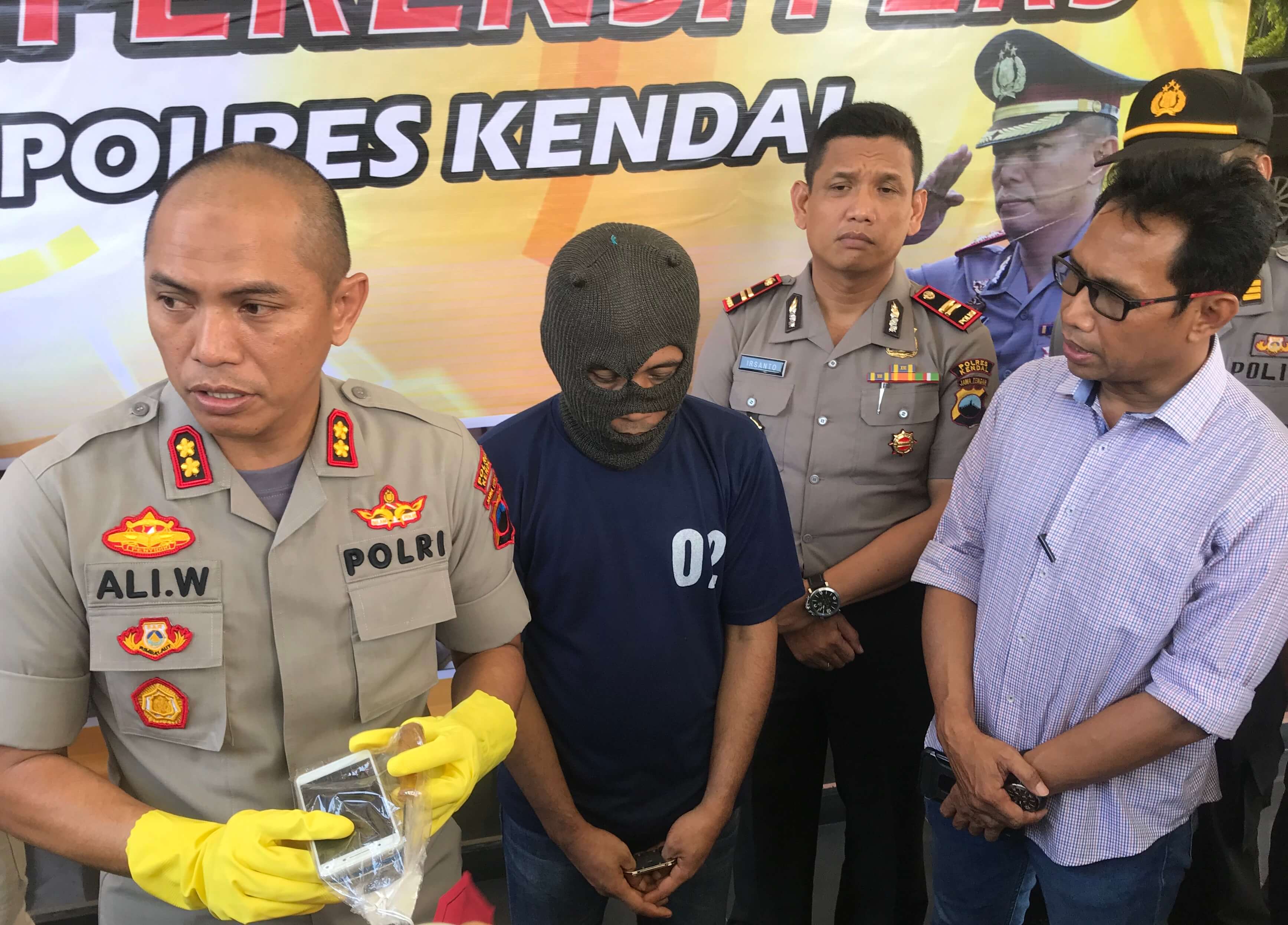 Spesialis Pembobol Rumah Asal Lampung, Dibekuk Polres Kendal