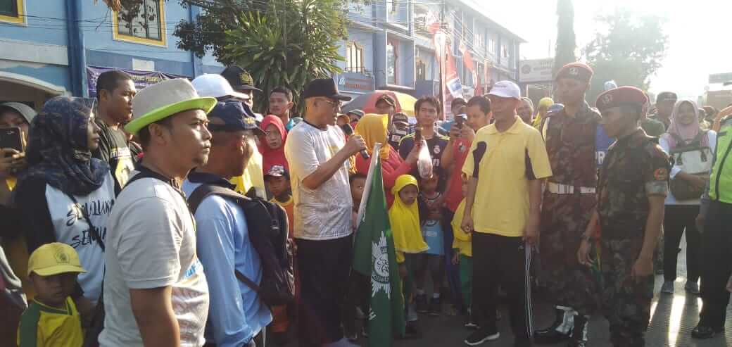 Jalan Sehat Milad Ke-107 Muhammadiyah Diikuti Ribuan Peserta