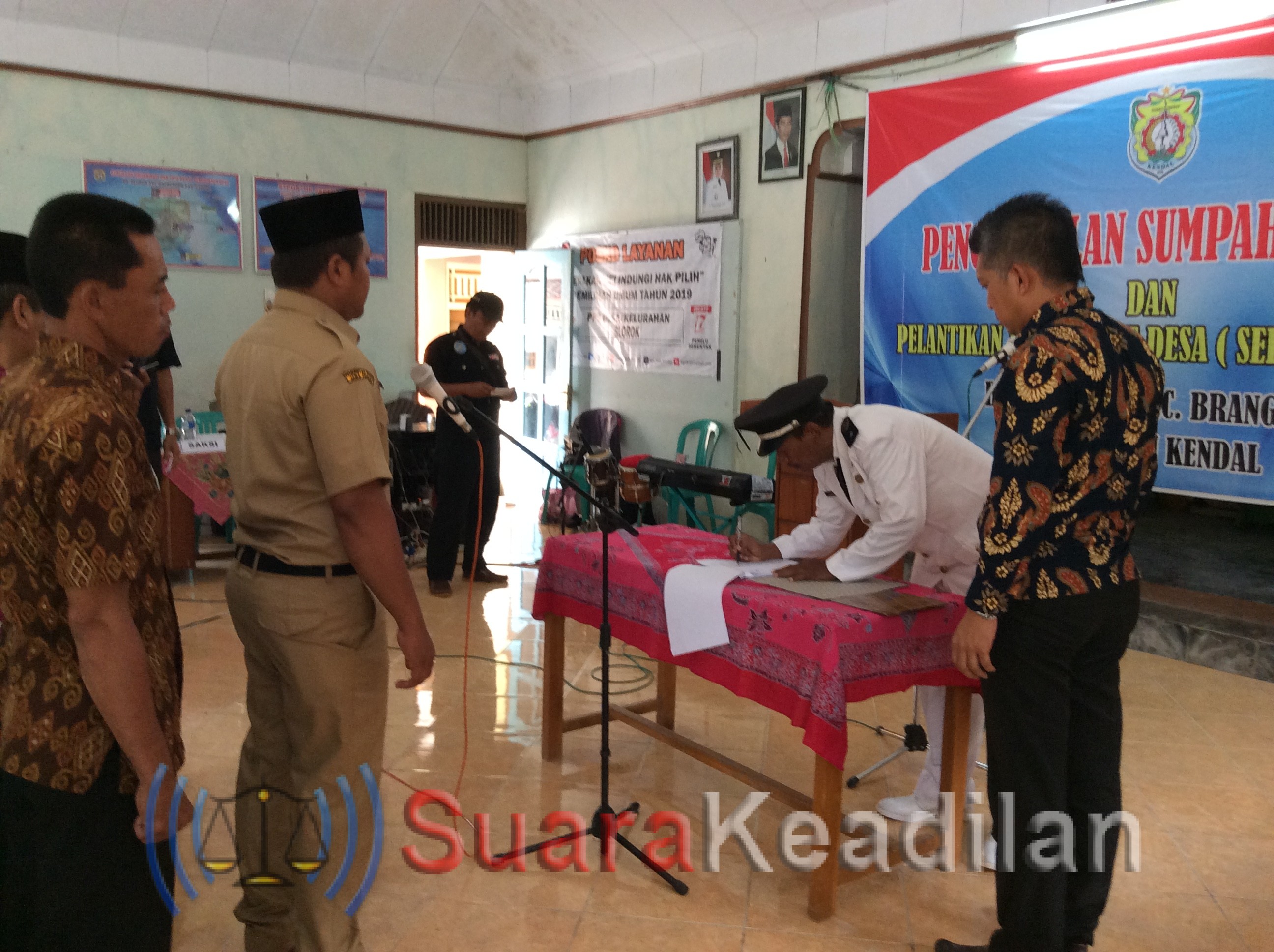 Alumni SMK NU 3 Kaliwungu Dilantik Menjadi Sekdes Blorok