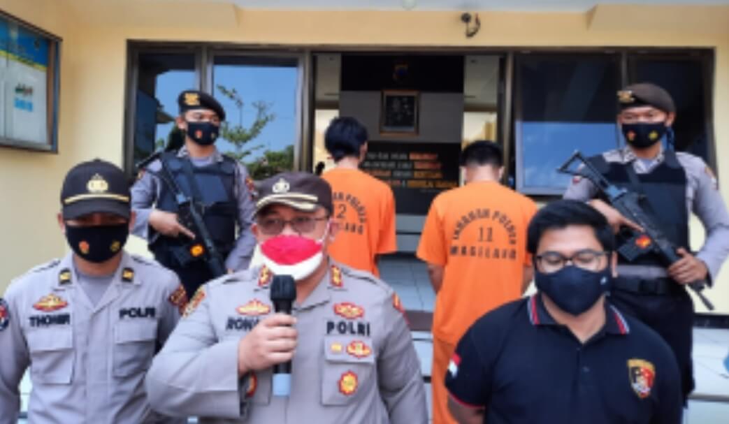 Pembobol ATM Mertoyudan Di Dor Petugas