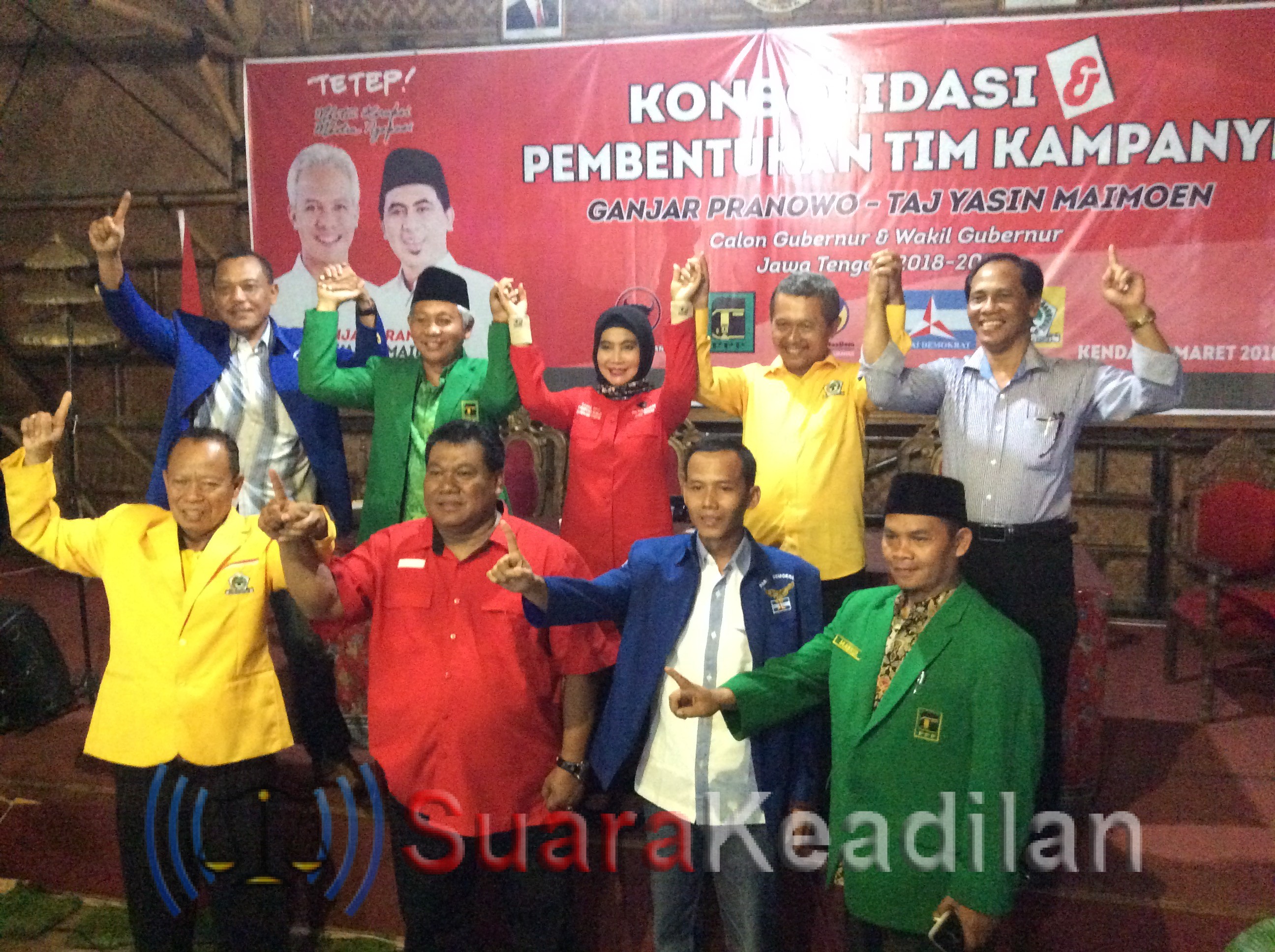Tim Kampenye Ganjar-Yasin Targetkan Kemenangan 70 Persen