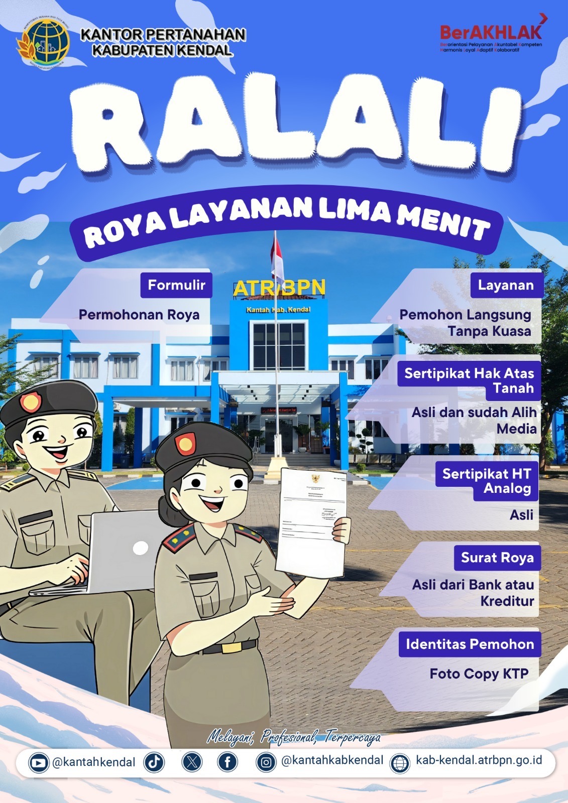 RALALI – Roya Layanan Lima Menit