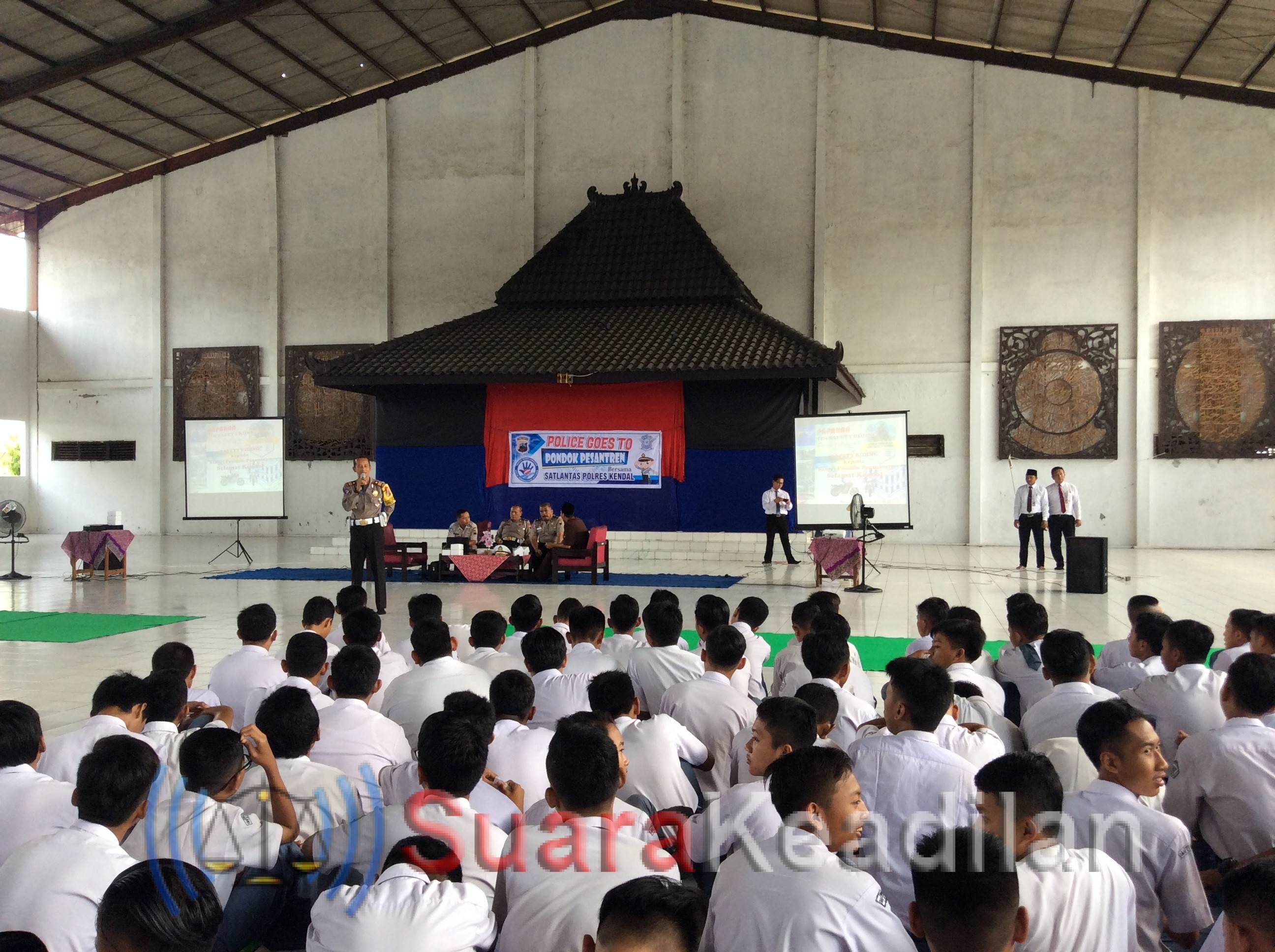 Santri Dibekali Ilmu Berkendara Yang Aman