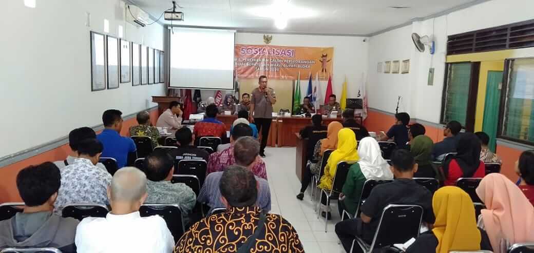 KPU Sosialisasi Syarat Calon Independen Bacabup-Bacawabup Blora 2020