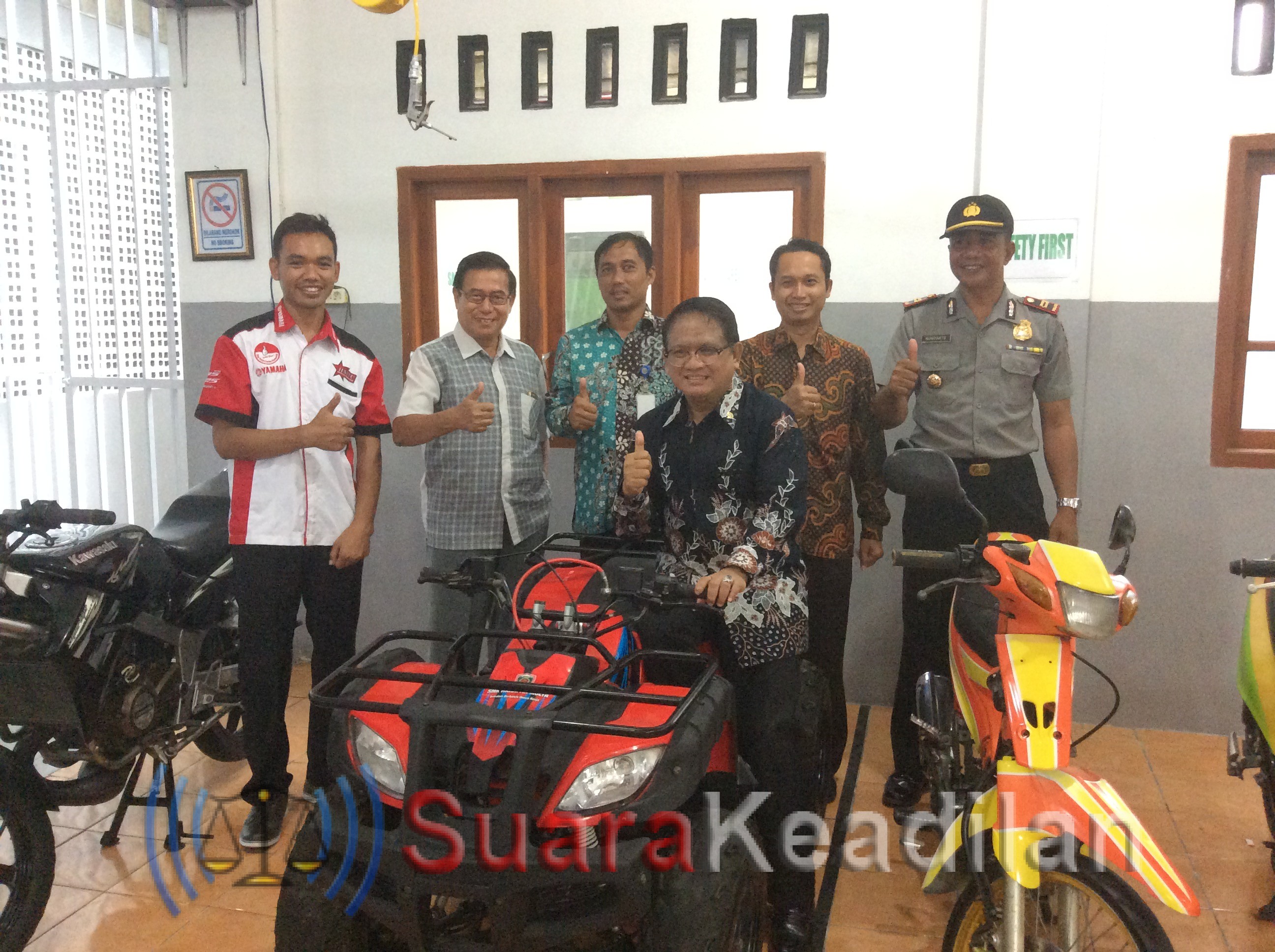 Siapkan Lulusan Handal, SMK Harapan Mulya Gandeng Yamaha