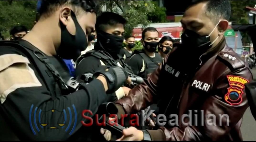 Antisipasi Kejahatan, Tim Elang Polrestabes Kosek Semarang