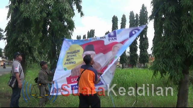 A-P-K Ilegal di Sepanjang Jalur Pantura Ditertibkan Petugas Gabungan