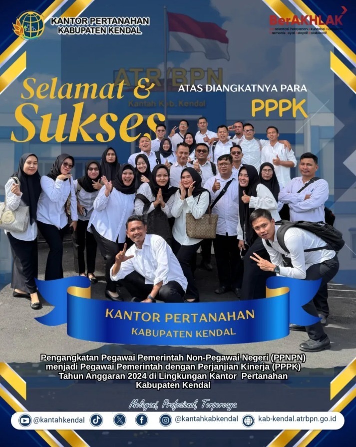 Selamat dan Sukses Atas Diangkatnya PPPK