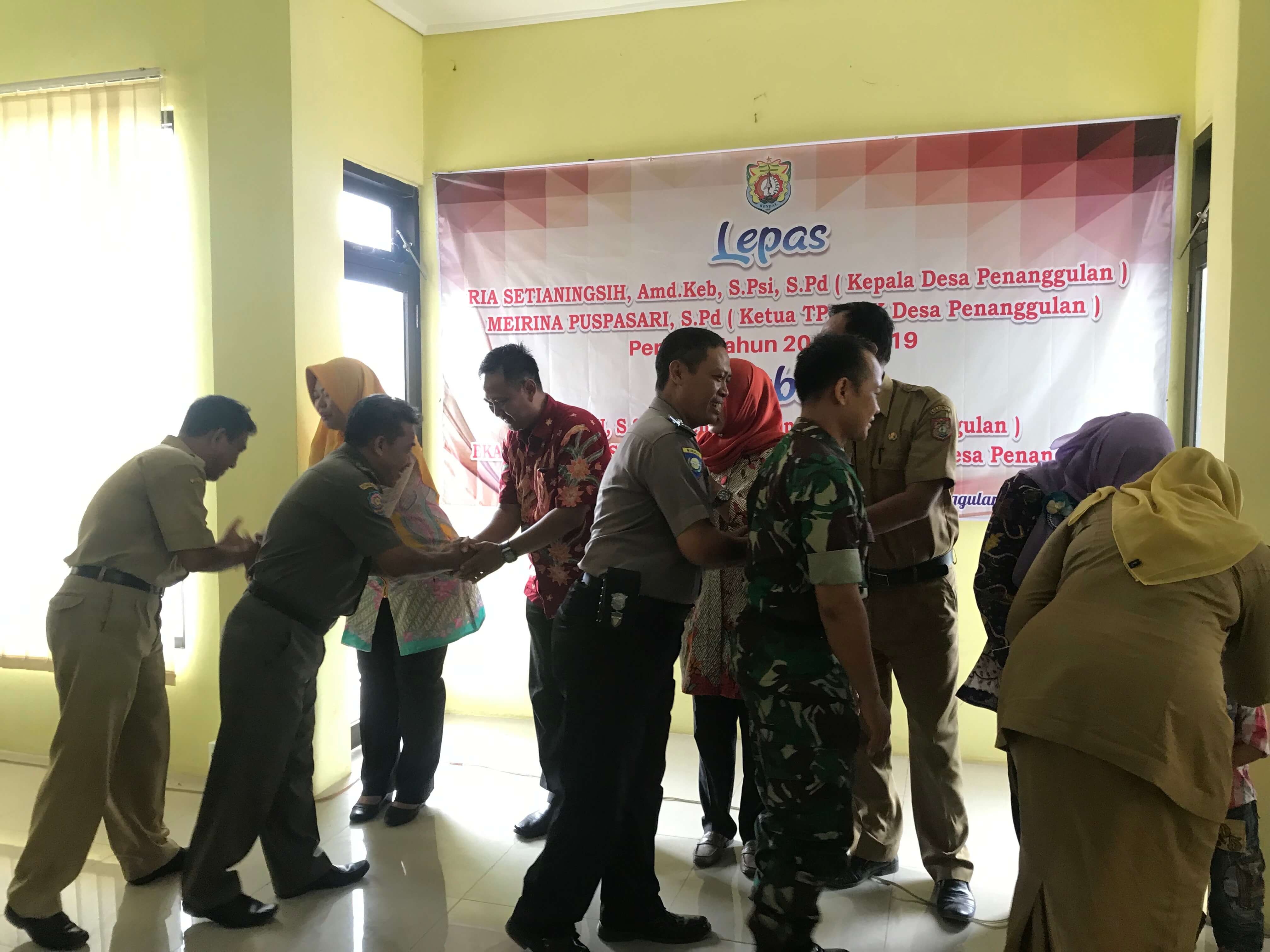 Lepas-Sambut Kades Penanggulan, Camat Endah Puji Keberhasilan BUMDes Penanggulan