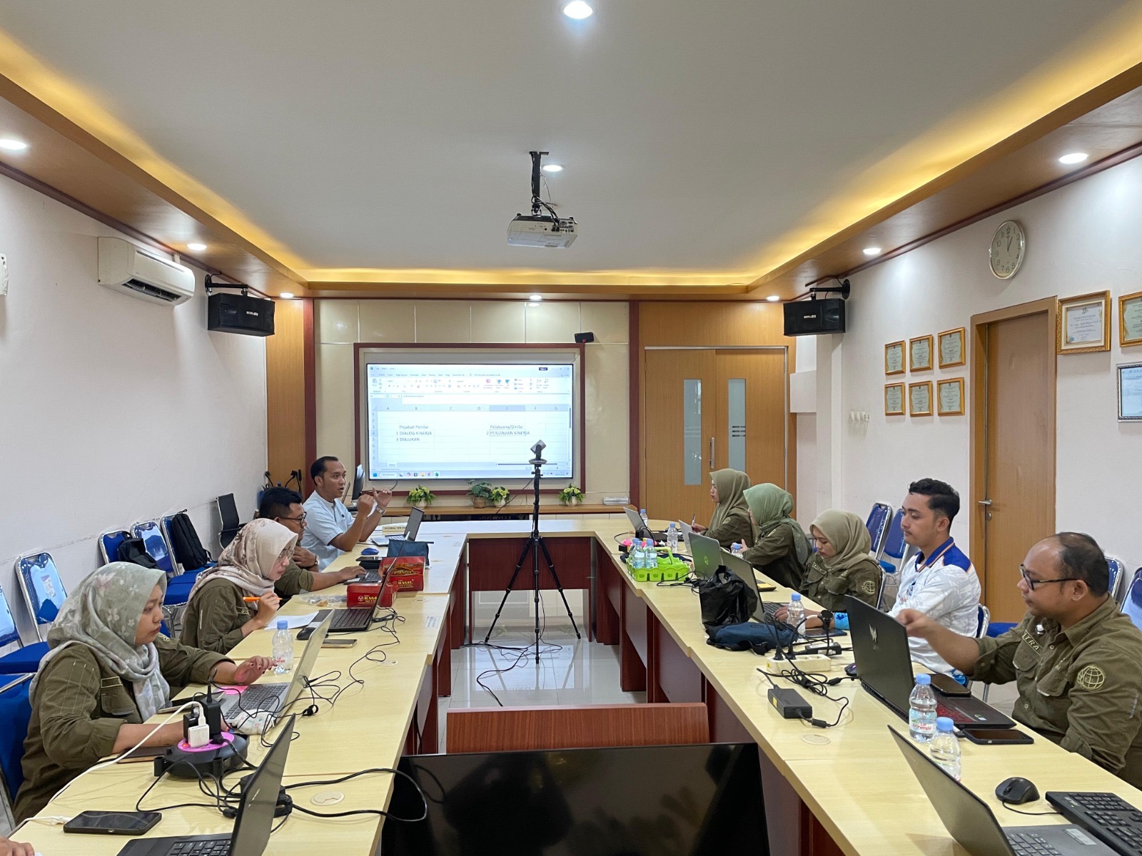 Kegiatan Pendampingan Penyusunan Sasaran Kinerja Pegawai (SKP) Kantor Pertanahan Kabupaten Kendal