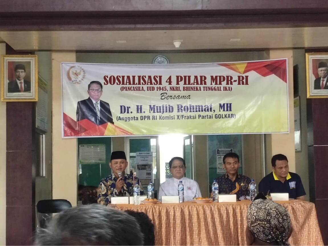 Warga Karanganom Weleri Diberikan Sosialisasi Empat Pilar Kebangsaan