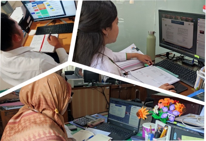 Tingkatkan Kualitas Penilaian Mandiri Maturitas Penyelenggaraan SPIP Kantah Kendal Ikuti Coaching Clinic Biro Organisasi , Tata Laksana, dan Manajaemen Resiko