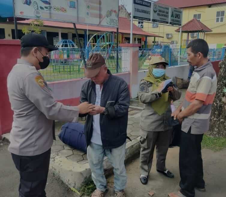Prokes Warga Memudar, TNI-Polri Batang Gelar Operasi Yustisi
