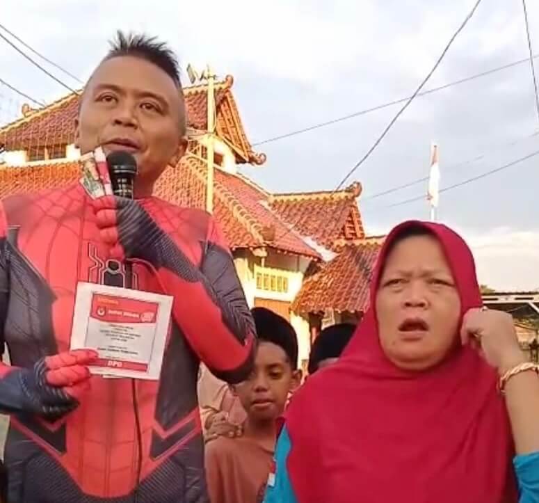 Terus Bergerak Sosialisasi Cara Mencoblos Jelang Hari Tenang, Nanang Serukan Masyarakat Jangan Golput