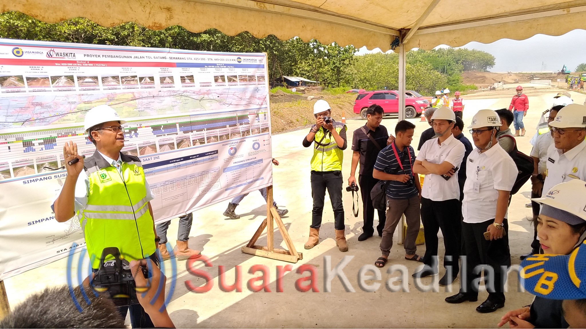 Tol Semarang-Batang Ditarget Bisa Dilewati Pemudik Tahun Ini