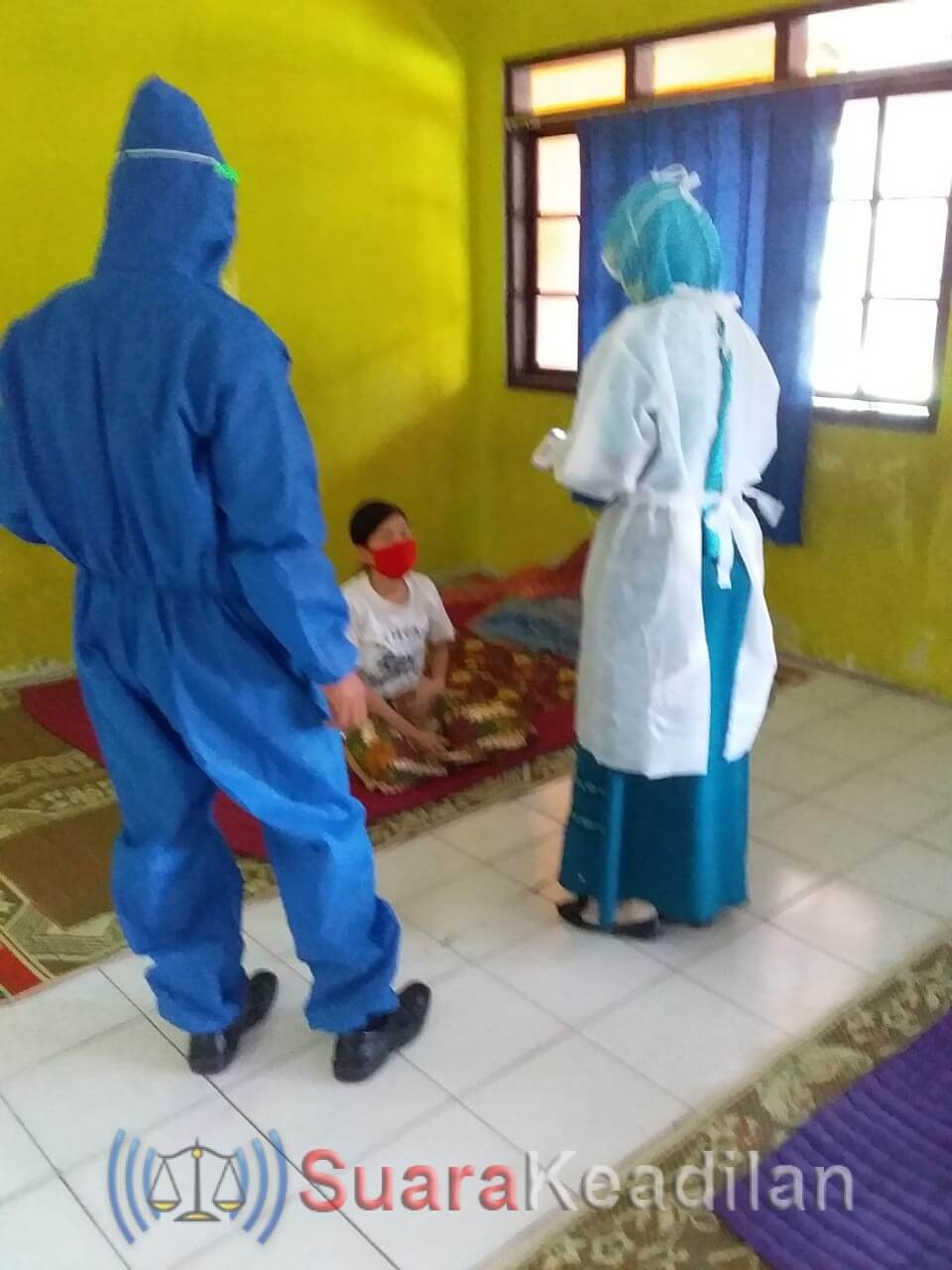 Sembilan Pemudik Asal Pucangrejo Dikarantina, Diajak Olahraga Dan Berjemur Setiap Hari