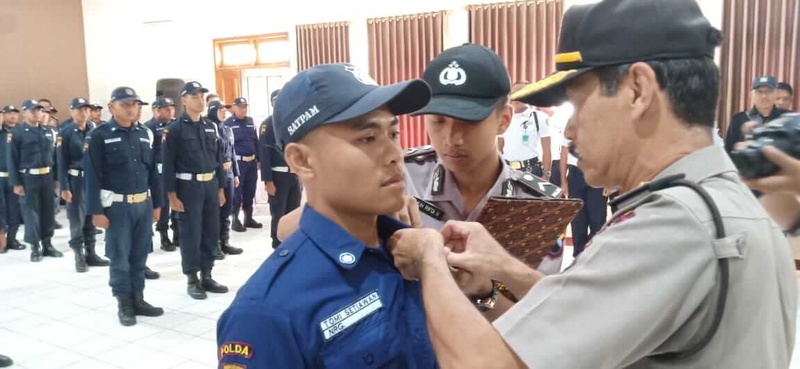 93 Orang Lulus Diksar Satpam Gada Pratama Polres Blora