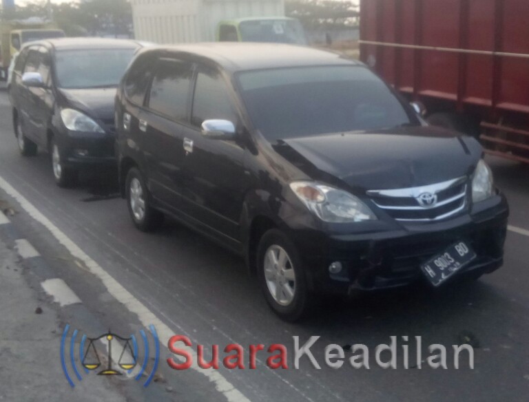 Kecelakaan Beruntun di Arteri Kaliwungu