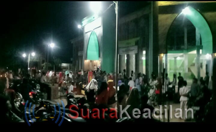 Rayakan Kemenangan, IRMAS Roudlotul Muttaqin Mororejo Gelar Takbir Keliling dan Pawai obor
