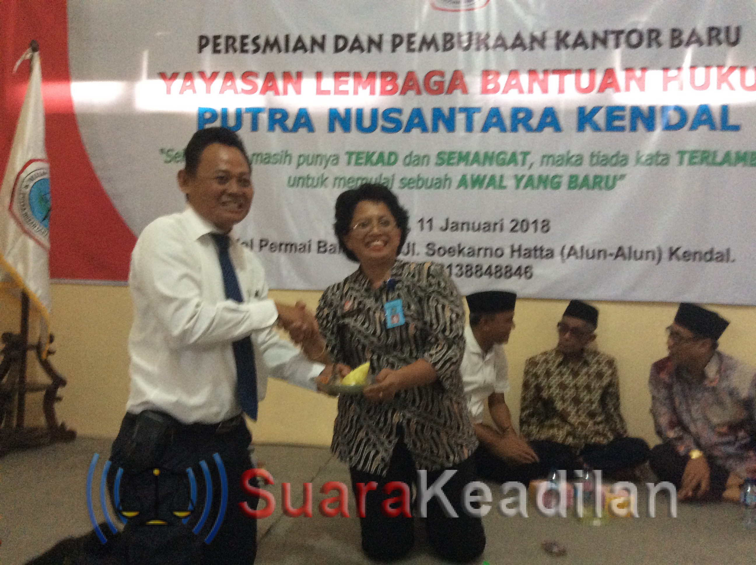 Yayasan Lembaga Bantuan Putra Nusantara Kendal Tempati Kantor Baru